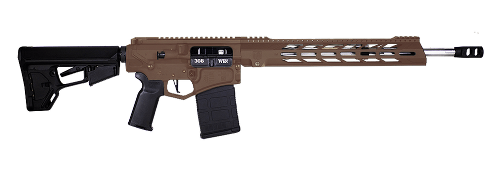 Rifles Long Guns Diamondback Firearms Diamond DB10 Rifle 308Win DB10D 308WIN FDE 18" M-LOK • STAINLESS STEEL BARREL • Model: Diamond DB10 Rifle